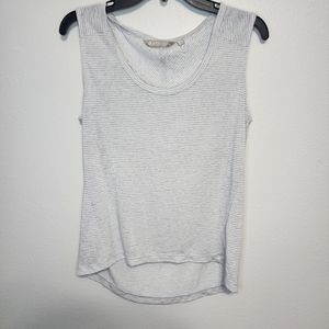 Athleta stripe breezy tank size small